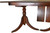 SOLD Mahogany Duncan Phyfe Dining Table Carved Base 2 Leaves