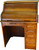 SOLD Victorian Oak Roll Top Desk – Ladies Desk
