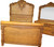 SOLD Antique Oak Bedroom Set, Antique Victorian Horner Style Oak Bedroom Suite