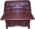 SOLD Antique Mahogany Governor Winthrop Desk by Maddox