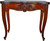 SOLD Victorian Flame Mahogany Empire Carved Card Table