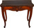 SOLD Victorian Flame Mahogany Empire Carved Card Table