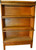 SOLD Oak Three Section Bookcase with Drawer