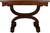 SOLD Empire  Flame Mahogany Game Table Civil War Era