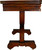 SOLD Empire  Flame Mahogany Game Table Civil War Era