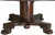 SOLD Mahogany Empire Claw Foot 60” Banquet Table – 10 Feet