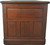 SOLD Mahogany Lawyers Flat Top Desk Carved Handles