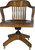 SOLD Tiger Oak Lawyers Banker Office Chair