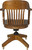 SOLD Tiger Oak Lawyers Banker Office Chair