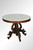 SOLD Antique Large Oval Marble Top Table by Thomas Brooks
