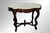 SOLD Antique Rosewood Marble Top Center Table, Turtle Top