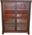 SOLD Victorian Mahogany Claw Foot Leaded Glass Bookcase