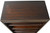 SOLD Open Mahogany Bookcase