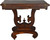 SOLD Period Empire Flame Mahogany Game Table – Pre-Civil War