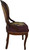 SOLD Victorian Walnut Needlepoint Ladies Boudoir Chair