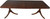 SOLD Mahogany Formal Duncan Phyfe Dining Room Table