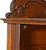 SOLD Victorian Oak Curved Glass Corner China Cabinet
