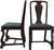 SOLD Set of 6 Mahogany Empire Dining Chairs – Twin Arms