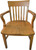 SOLD Set of 3 Oak Conference Chairs