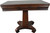 SOLD Flame Mahogany Empire Civil War Era Game Table
