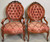 SOLD Victorian Ladies and Gentleman Arm Chairs – Civil War Era