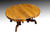 SOLD Antique Victorian Round Walnut Dining Table with Leaf