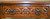 SOLD Large Carved Oak Library Writing Table with Drawers
