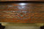 SOLD Large Carved Oak Library Writing Table with Drawers