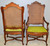 SOLD Pair of Outstanding Carved Walnut French Throne Chairs