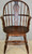 SOLD Solid Oak Knuckle Arm Windsor Chair