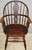 SOLD Solid Oak Knuckle Arm Windsor Chair