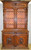 SOLD Carved Oak Step Back China Cabinet
