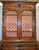 SOLD Carved Oak Step Back China Cabinet