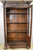 SOLD Victorian Oak Barley Twist Carved Library Cabinet