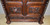 SOLD Victorian Oak Barley Twist Carved Library Cabinet