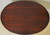 SOLD Oval Mahogany Empire Parlor Stand / Nightstand