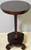 SOLD Oval Mahogany Empire Parlor Stand / Nightstand