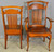 SOLD Set of 9 Oak Formal Dining Chairs – Stylish