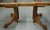 SOLD Antique Victorian Oak Claw Foot Split Base Dining Table