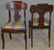 SOLD Set of Four Period Empire Chairs - Civil War Era