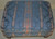 SOLD Large Blue Hassock