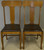 SOLD Set of 6 Oak Dining Chairs – Refinished
