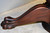SOLD Victorian Round Mahogany Carved Claw Foot Dining Table – 54 Inches