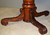 SOLD Round Victorian Mahogany Carved Banquet Dining Table