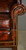 SOLD Leather Chippendale Wingback Chair by North Hickory