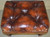 SOLD Large Leather Footstool Hassock