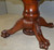 SOLD Mahogany Round 60 Inch Banquet Dining Table – 5 Leaves – 10 Feet long!!