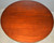 SOLD Mahogany Round 60 Inch Banquet Dining Table – 5 Leaves – 10 Feet long!!