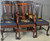 SOLD Set of 9 Victorian Chippendale Ball & Claw Mahogany Dining Chairs