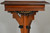 SOLD Victorian Incise Carved Walnut Plant Stand Lamp Table
